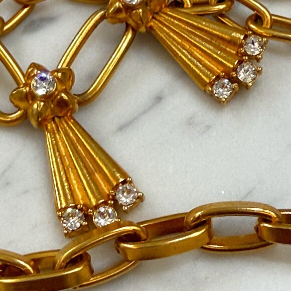 Rare GERARD YOSCA multi strand statement necklace - Picture 5 of 16